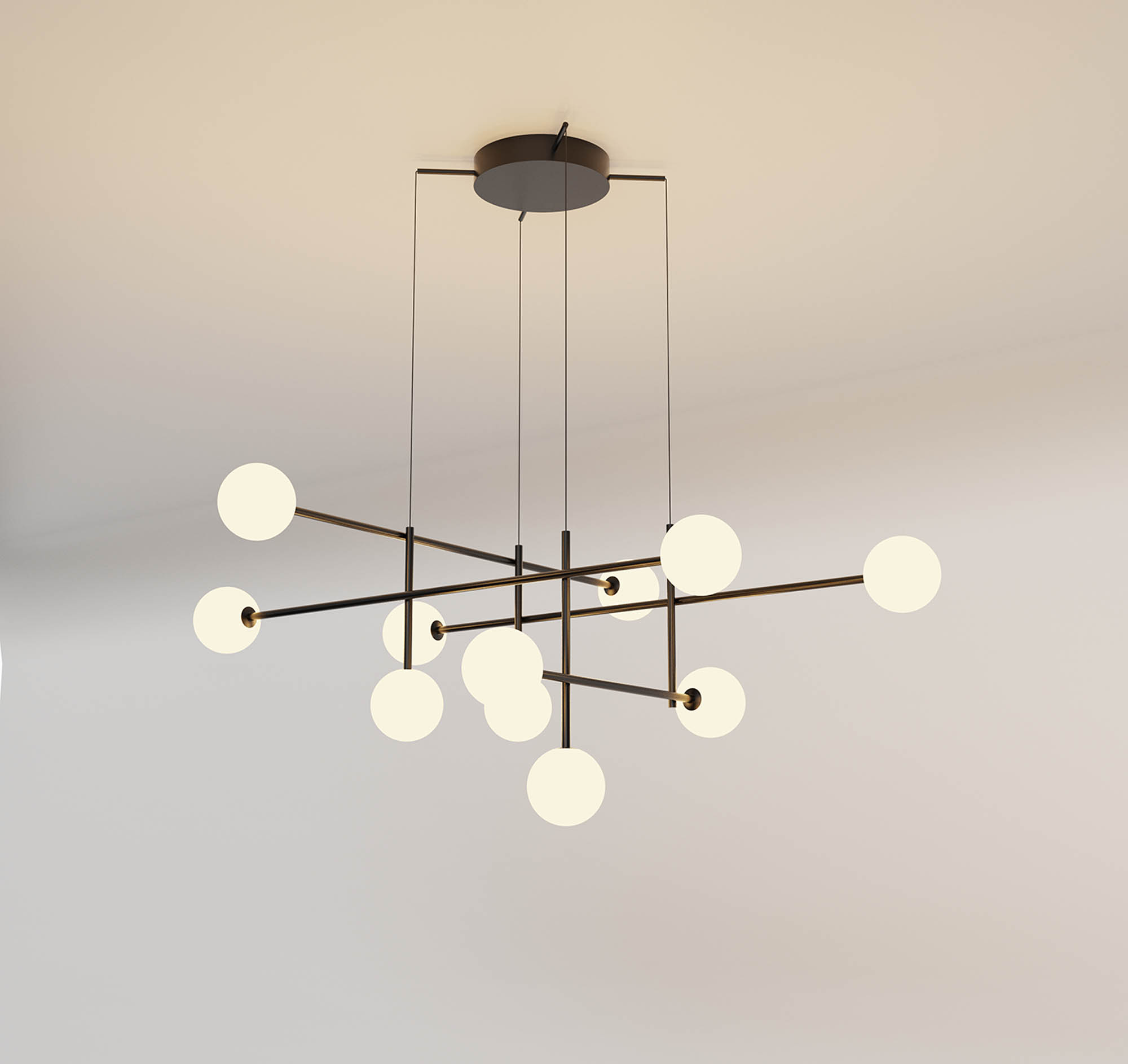 Cellar 4000K Ceiling Lights Mantra Multiple Pendant